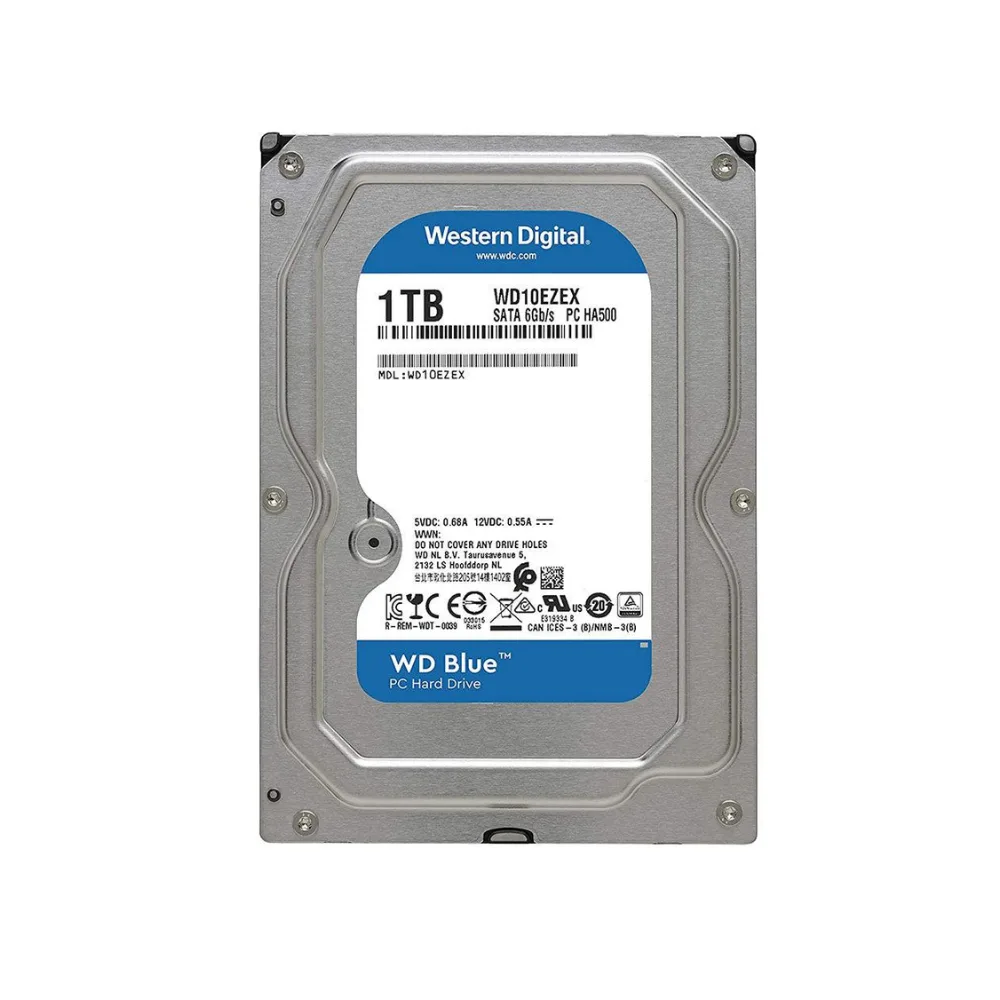 1TB Desktop Hard Disk 5400-RPM (WD)