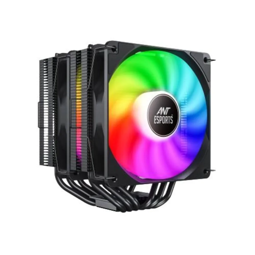 Ant Esports ICE-C621 Dual Tower ARGB CPU Air Cooler