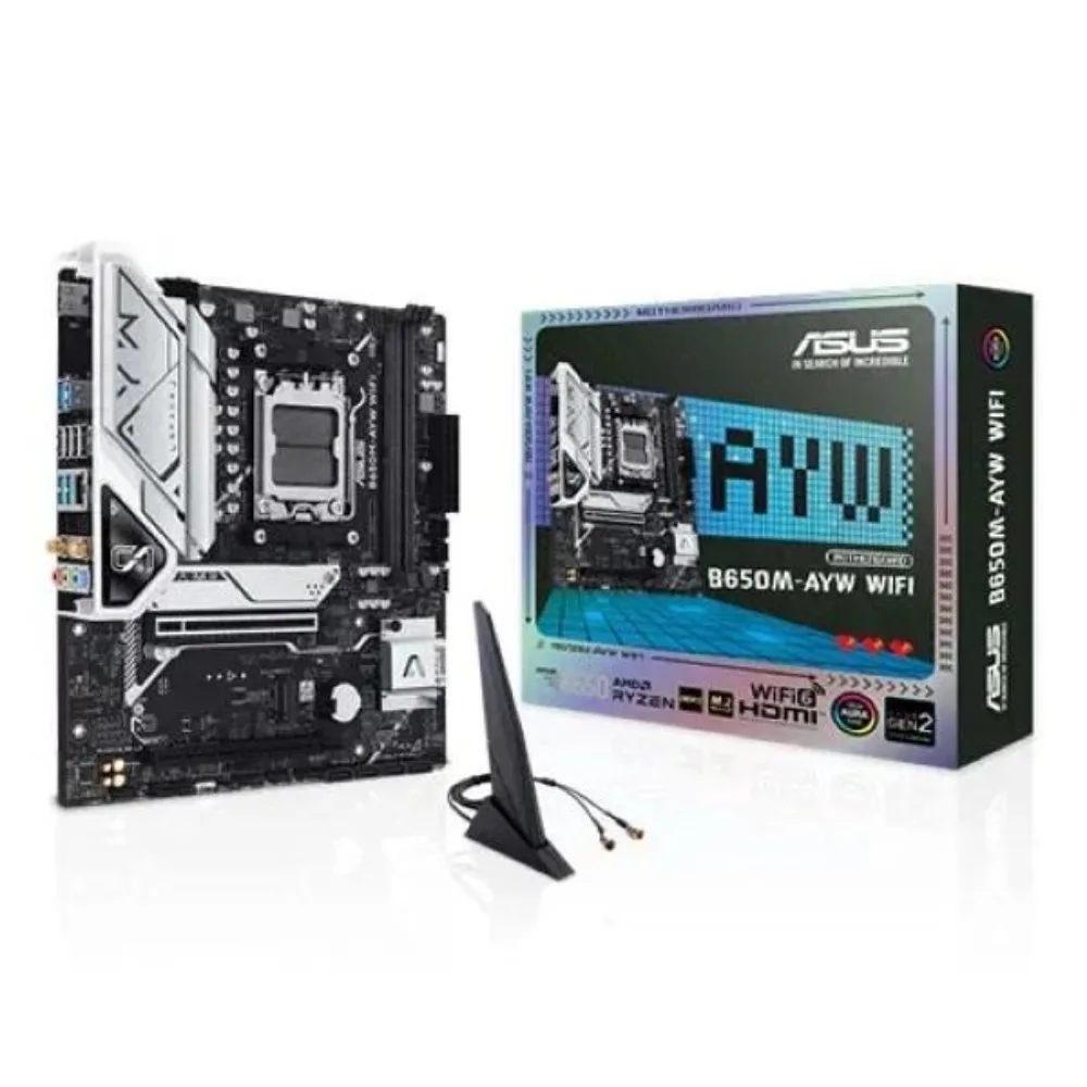 ASUS B650M-AYW WiFi DDR5 AM5 Motherboard