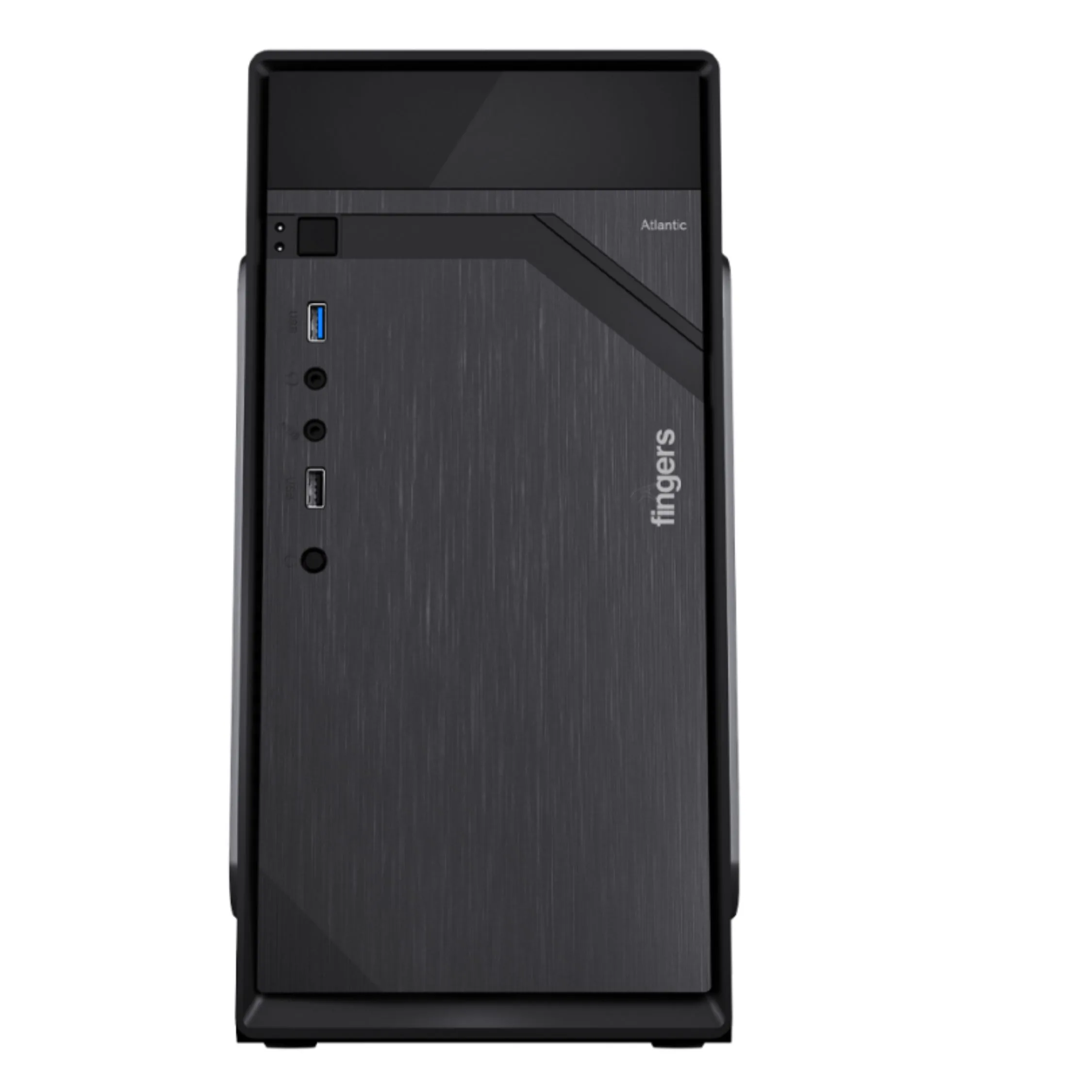 FINGERS Atlantic 3.0 Computer PC Case (Fashionable Micro ATX PC Cabinet with SMPS | BIS Certified)